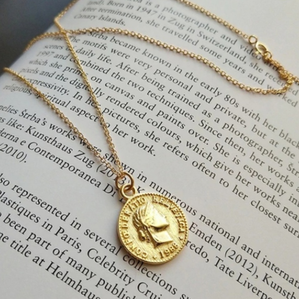 3 for $20 Coin Medallion Lucky Penny Necklace - Picture 2 of 3